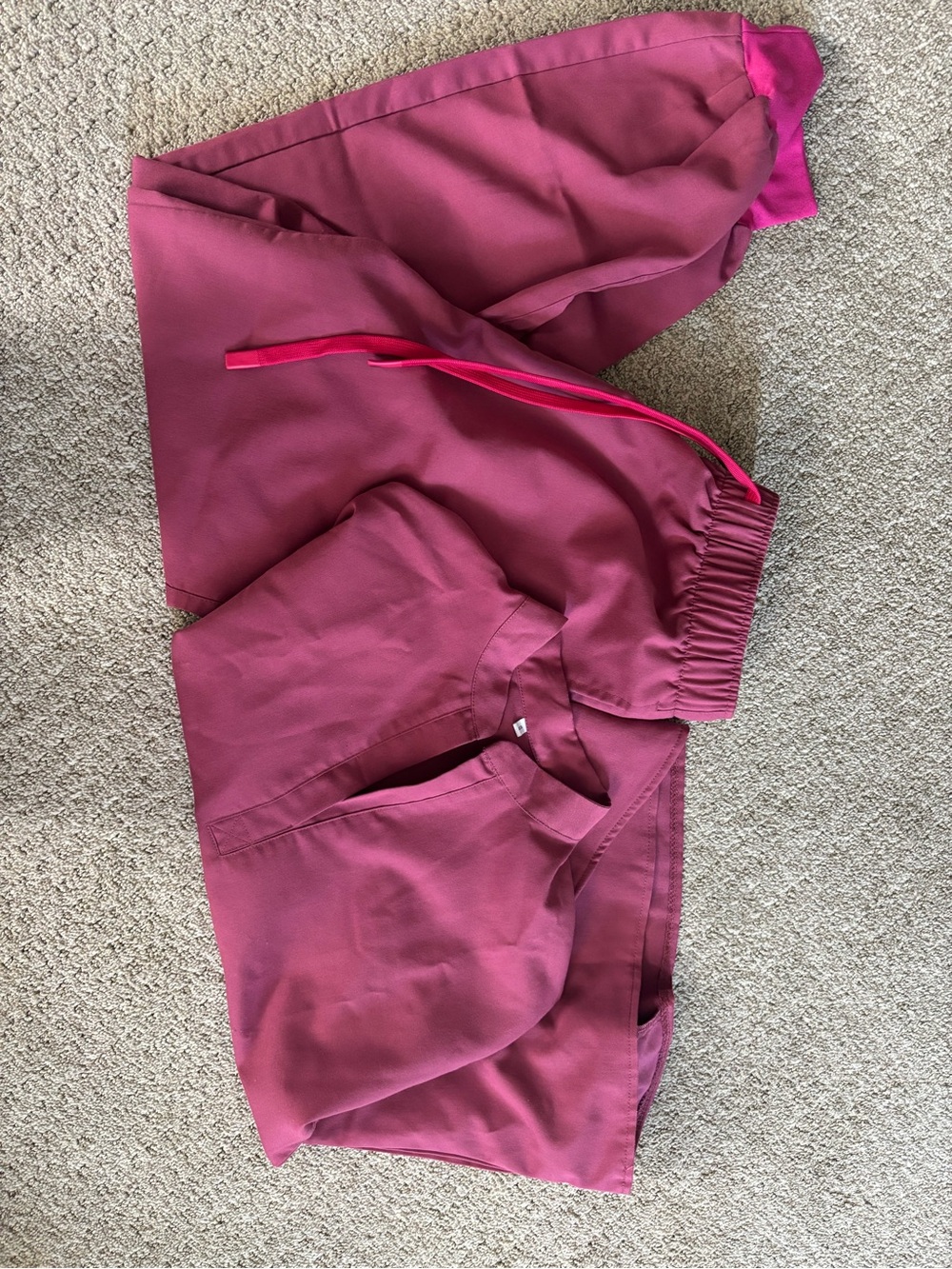 Amazon Women's Jogger Sweatpants in Berry Pink